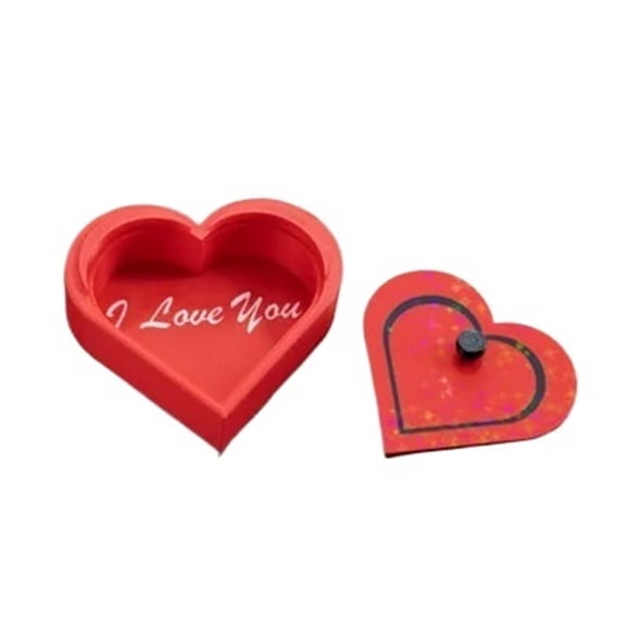 1PC customizable love gift box, 3D printed Valentine's Day gift
