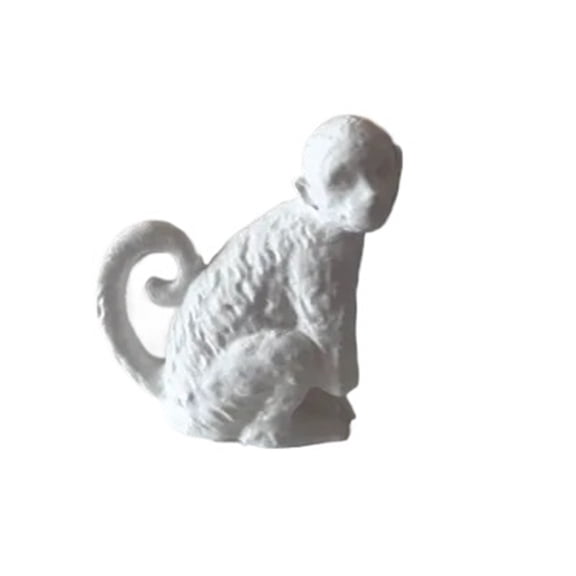 1PC cute little monkey 3D printing