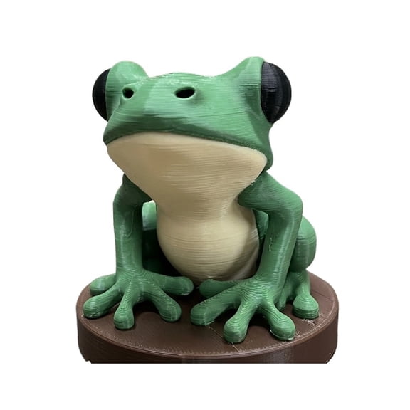 1PC cute tree frog statue 3D printing