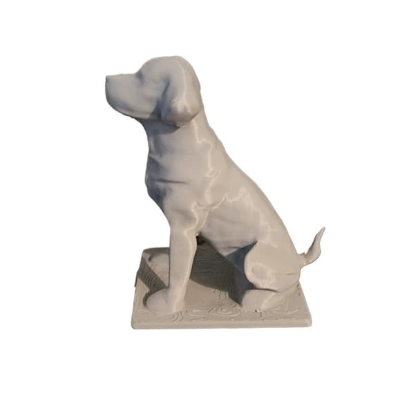 1PC dog statue 3D printing