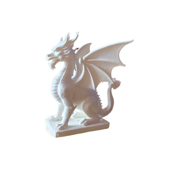 1PC dragon statue 3D printing