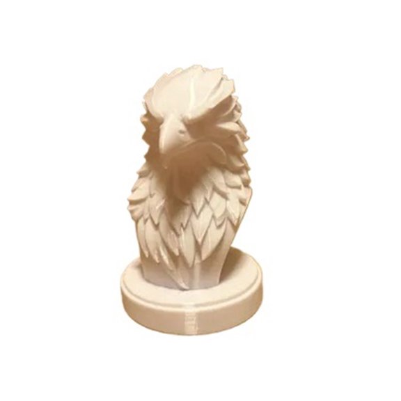 1PC eagle head sculpture 3D printing