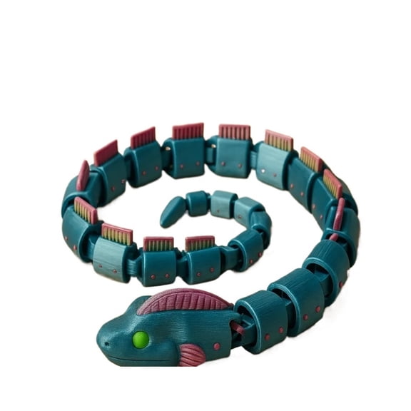 1PC eel 3D printing with movable joints