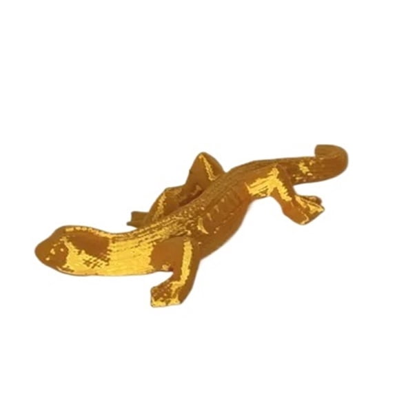 1PC gecko 3D printed decoration