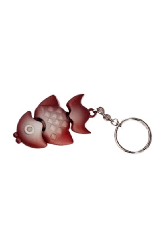 1PC giant goldfish movable key chain 3D printing