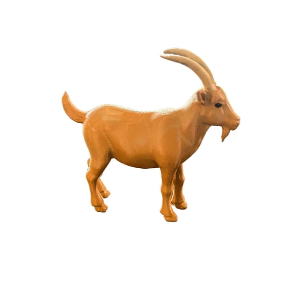 1PC goat statue 3D printing