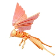 1PC gold pink 28.5CM 3D printed swallow figurine decorative figurine, movable joint simulation figurine of a flying swallow