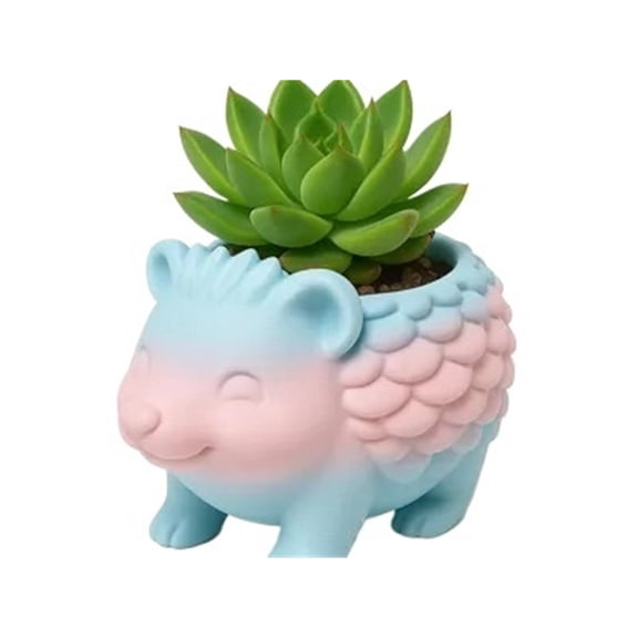 1PC hedgehog plant pot 3D printing