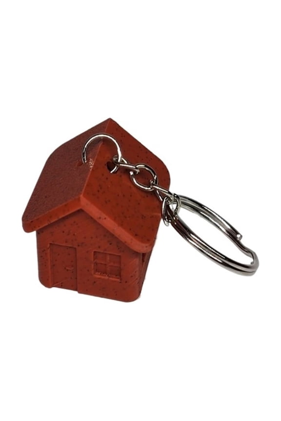 1PC house keychain 3D printing
