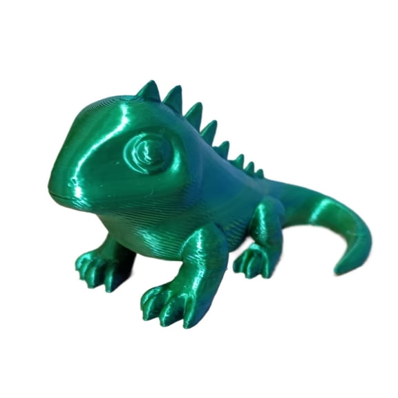 1PC iguana statue 3D printing