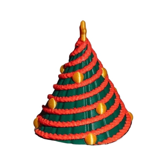 1PC jumping Christmas tree 3D printing
