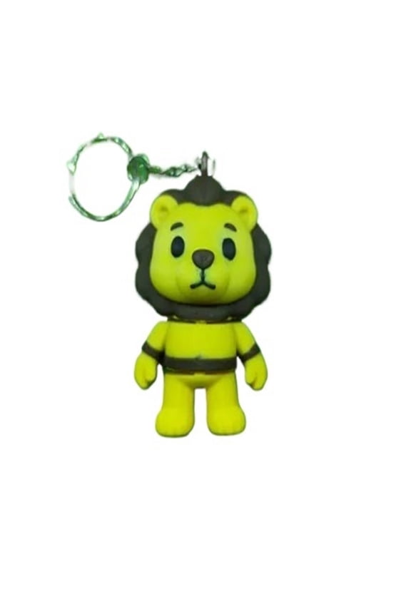 1PC lion keychain cute animal 3D printing