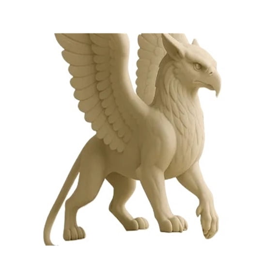 1PC majestic griffin sculpture - mythical creature 3D printing
