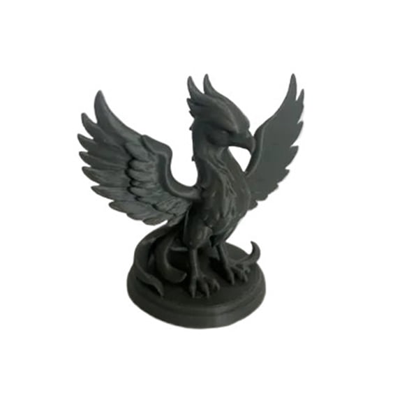 1PC majestic mythical phoenix statue 3D printed ornament