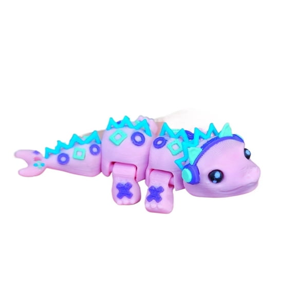 1PC mini movable game dragon 3D printing