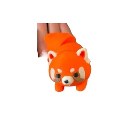 1PC mini red panda 3D printing
