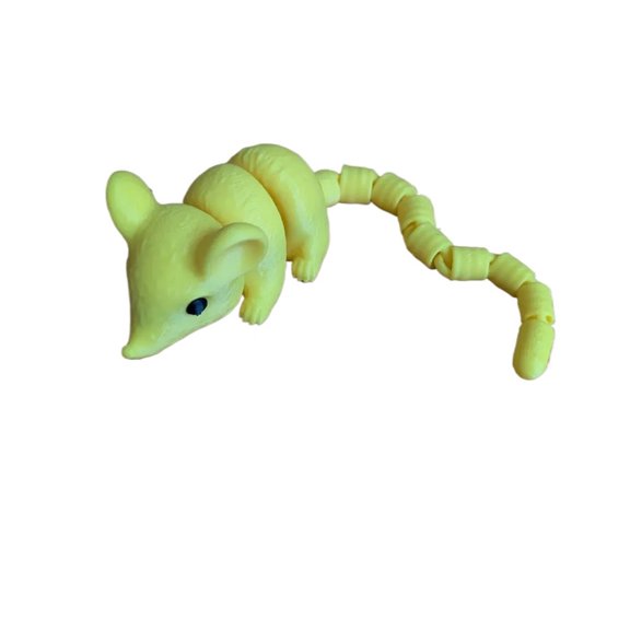 1PC mouse 3D printing with movable joints