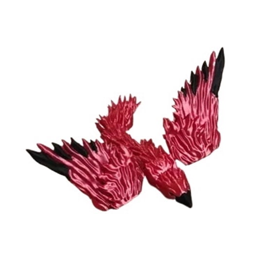 1PC movable Phoenix 3D printed ornament