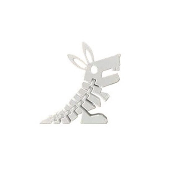 1PC movable T-Rex Easter Bunny 3D printed gift