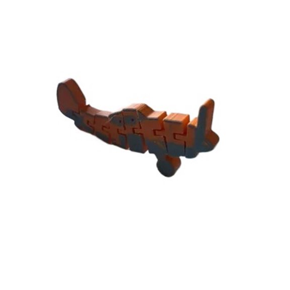 1PC movable aircraft 3D printing