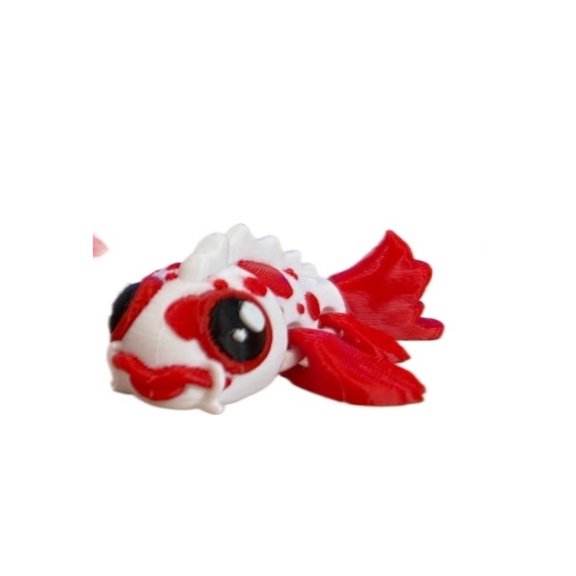 1PC movable carp 3D printing