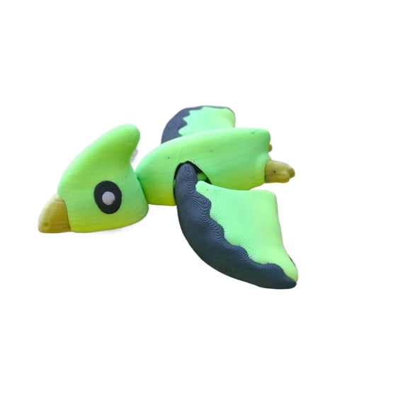 1PC movable dinosaur pterosaur 3D printing with movable joints