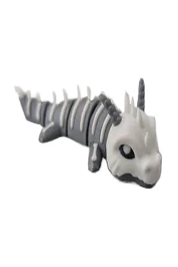 1PC movable joint bone dragon key chain model 3D printing