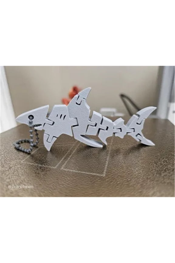 1PC movable keychain 3D printing