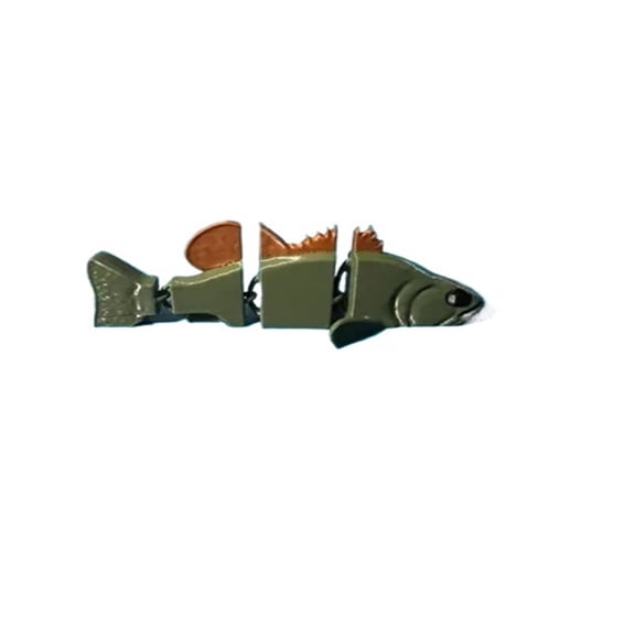 1PC movable largemouth bass model 3D printing