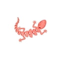 thumbnail image 1 of 1PC movable lizard 3D printing, 1 of 1