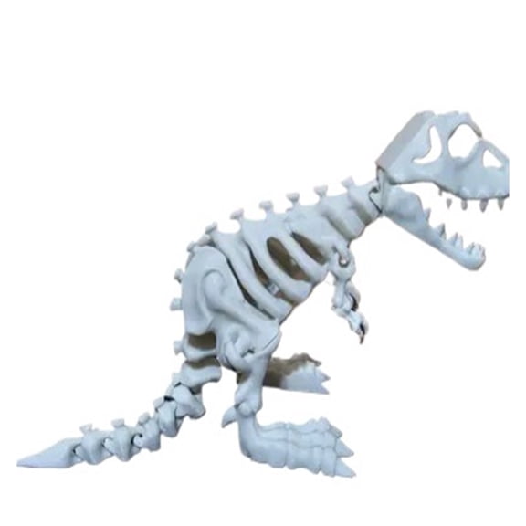 1PC movable skeleton dragon 3D printing