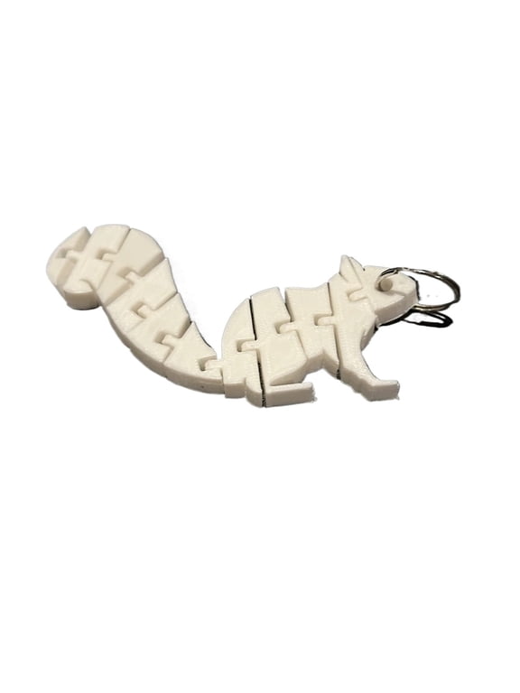 1PC movable squirrel (key chain) 3D printing