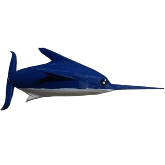 1PC movable swordfish 3D printed ornament