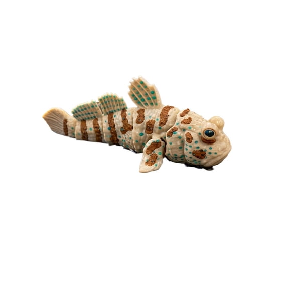 1PC one-piece 3D printing of mudskipper movable joints