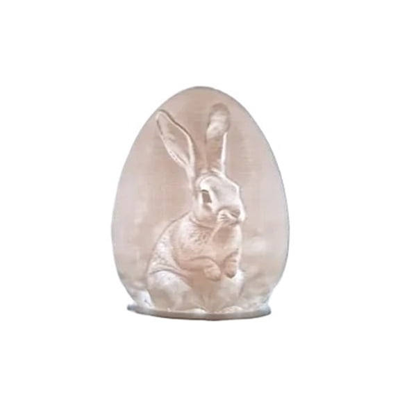 1PC realistic collectible Easter egg 3D printed gift
