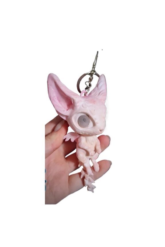 1PC removable keychain 3D printing