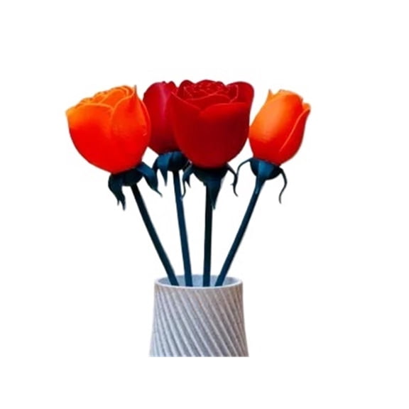 1PC rose vase 3D printing