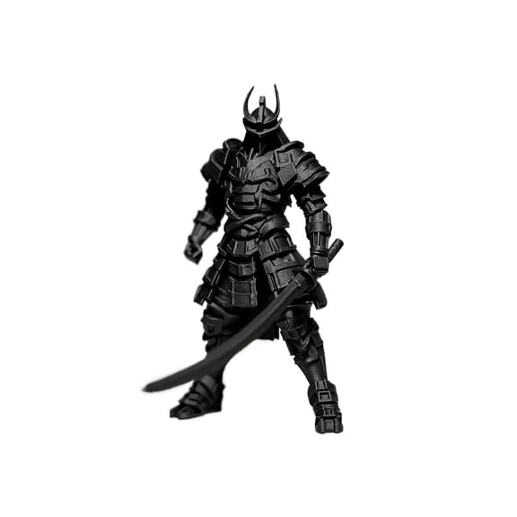 1PC samurai warrior statue 3D printing