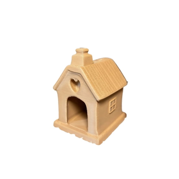 1PC small animal shelter house hamster, golden bear's small house pet decoration 3D printing