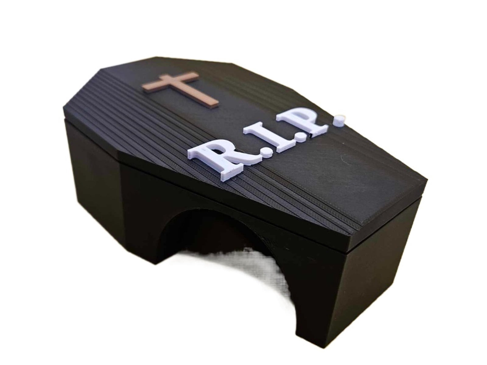 1PC small pet coffin hiding place 3D printed ornaments