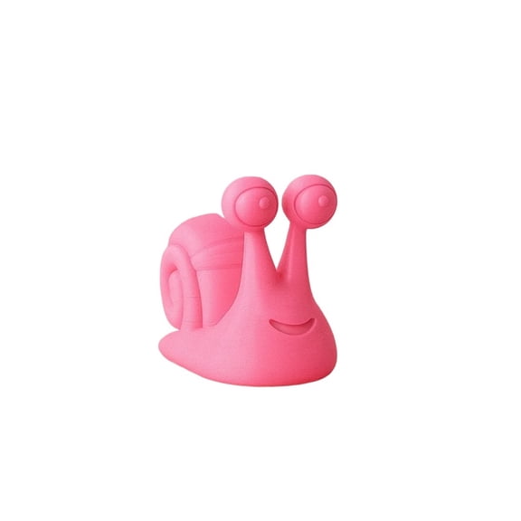 1PC smiling snail ornament 3D printing