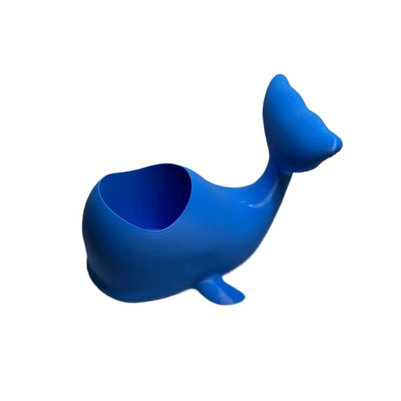 1PC whale flower pot 3D printing