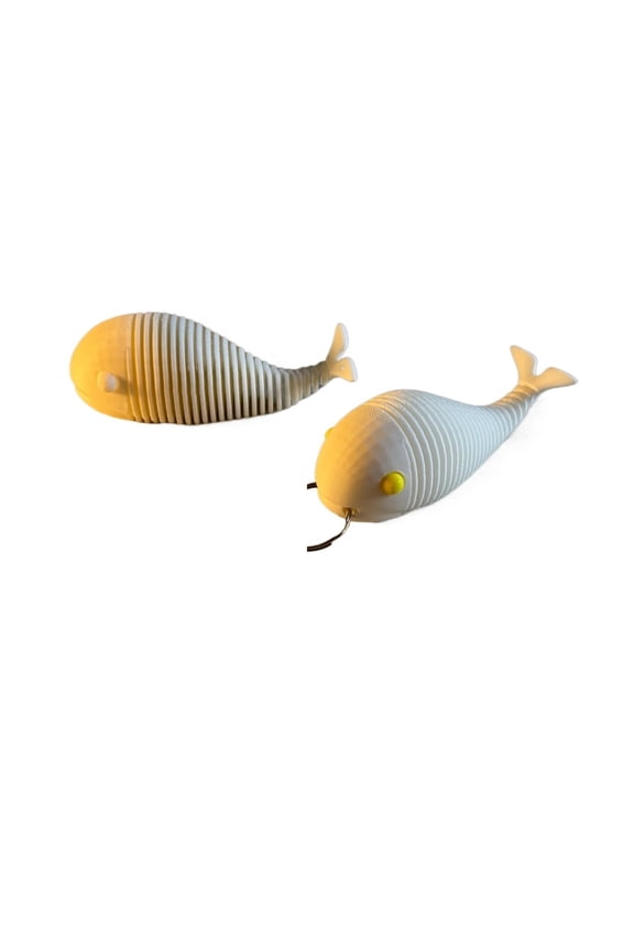 1PC whale keychain 3D printing