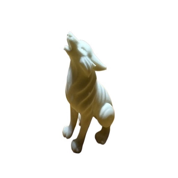 1PC wolf statue 3D printing
