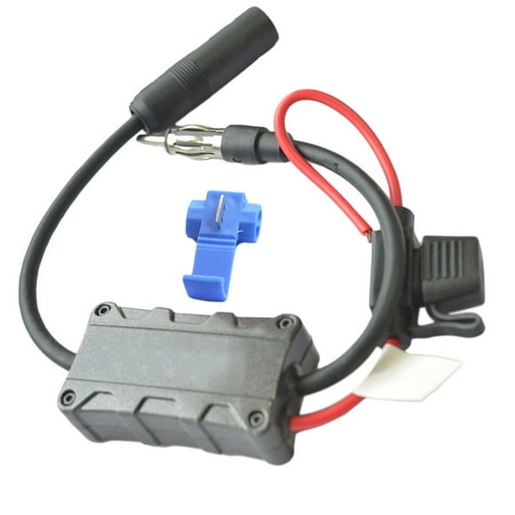 Car Radio Am Fm Antenna Signal Amplifier Booster Vehicles
