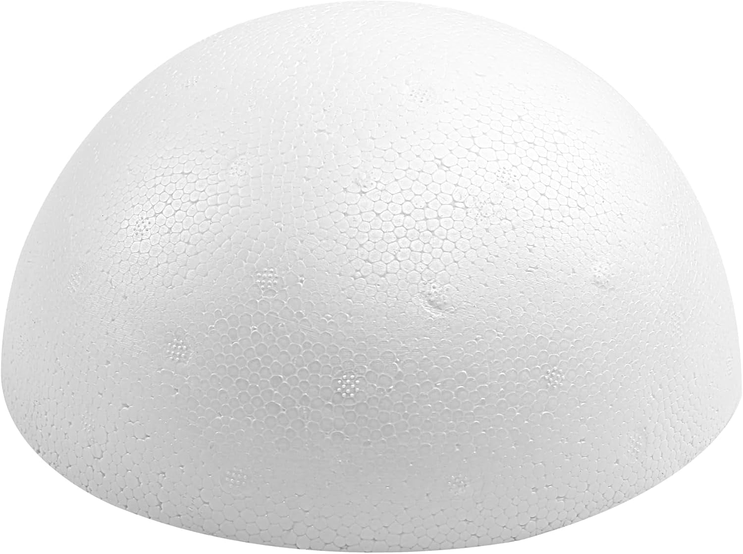 1PCS 11.81 Inchs White Foam Balls Half Round Polystyrene Half Foam ...