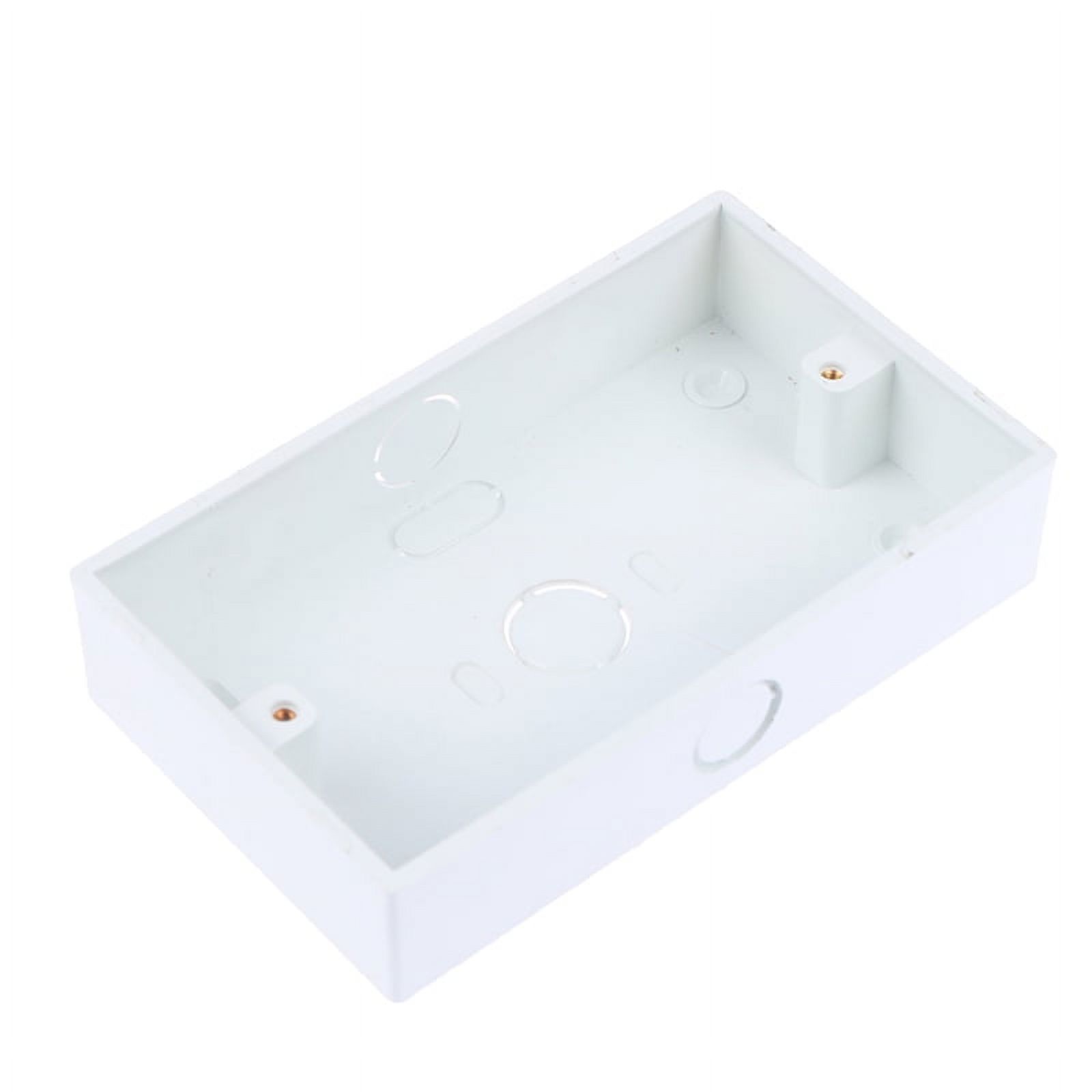 Pvc Wal Shocket 1PCS 146*86mm Wall Switch Plastic Wall Socket Cassette Outer Wall ...