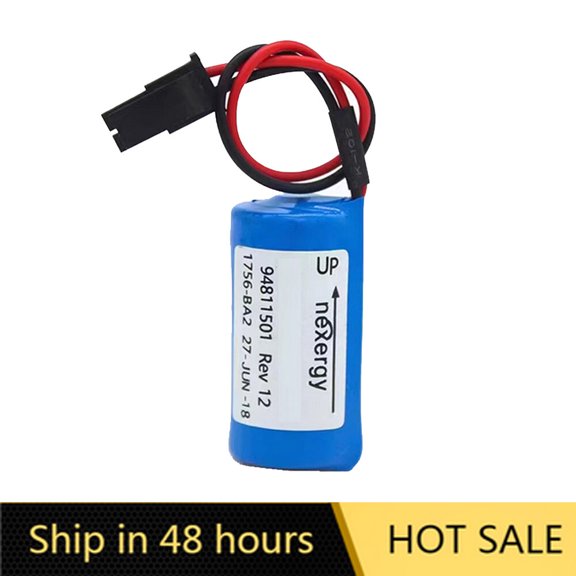 1PCS 1756-BA2 1800mAh Lithium Battery for ALLEN-BRADLEY Controller Battery BR2/3A-AB US STOCK