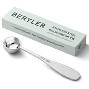 1 TSP 5 ml Single Measuring Spoon, 1PCS Metal Measure Scoop with Gift Box Stainless Steel Individual Teaspoon
