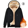 thumbnail image 1 of 1PCS 2022 Winter Men's Fleece Thickened Sweatshirt-Black [High-Quality Shearling Jacket]-S, 1 of 5